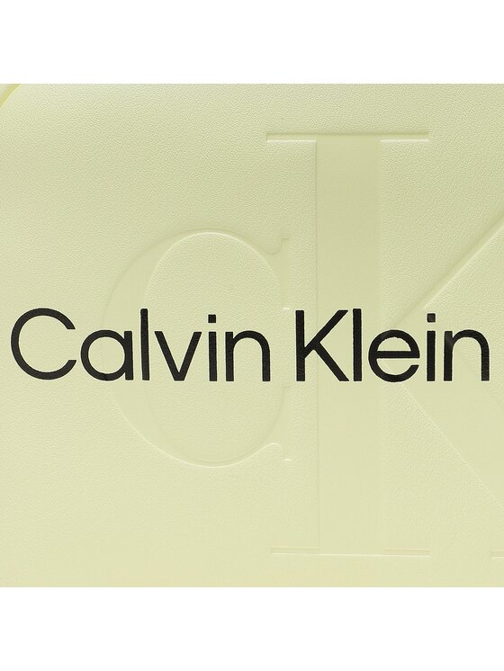 Calvin Klein Jeans Torebka Sculpted Camera Bagi8 Mono K60K610275 Żółty zdjęcie nr 2