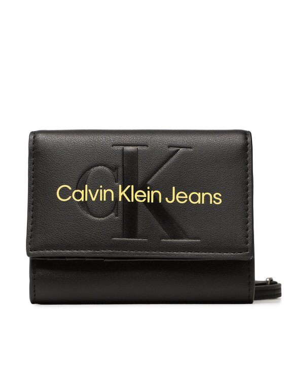 Calvin Klein Jeans Torebka Sculpted French Flap Xbody Mono K60K610581 Czarny
