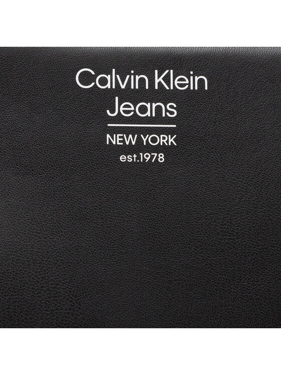 Calvin Klein Jeans Torebka Sculpted Pouch W/Strap23 Spec K60K610076 Czarny zdjęcie nr 2