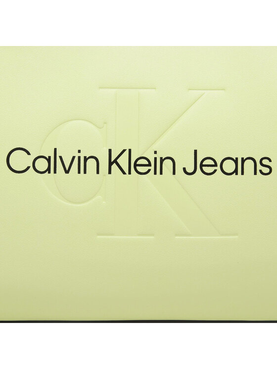 Calvin Klein Jeans Torebka Sculpted Shoulder Bag 24 Mono K60K607831 Zielony zdjęcie nr 2
