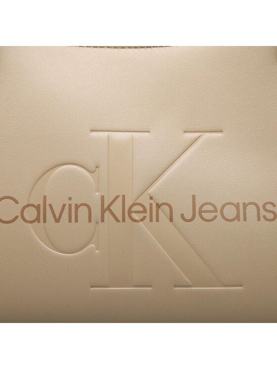 Calvin Klein Jeans Torebka Sculpted Shoulder Bag24 Mono K60K607831 Beżowy zdjęcie nr 2