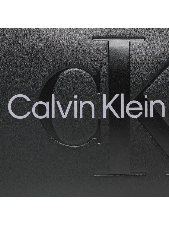Calvin Klein Jeans Torebka Sculpted Shoulder Pouch25 Mono K60K610679 Czarny zdjęcie nr 2