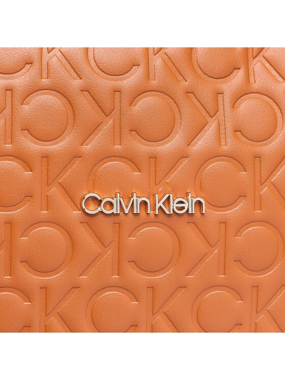 Calvin Klein Plecak Ck Must Campus Backpack Embossed K60K610173 Brązowy zdjęcie nr 2