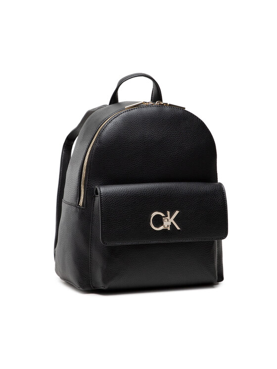 Calvin Klein Plecak Re-Lock Backpack W/Pocket Pbl K60K609428 Czarny zdjęcie nr 2