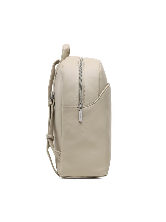 Calvin Klein Plecak Re-Lock Domed Backpack K60K610772 Beżowy zdjęcie nr 3