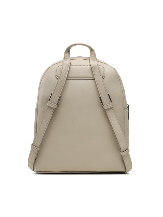 Calvin Klein Plecak Re-Lock Domed Backpack K60K610772 Beżowy zdjęcie nr 4