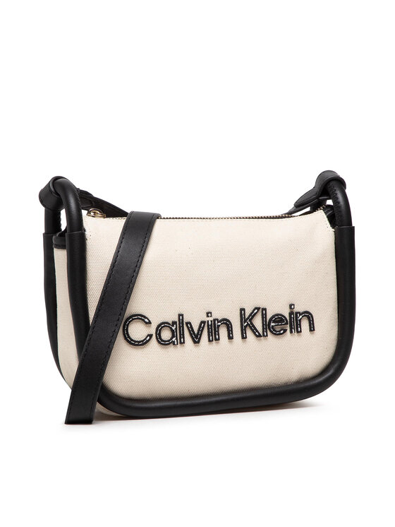 Calvin Klein Torebka Calvin Resort Shoulder Bag Cnys K60K609578 Beżowy zdjęcie nr 2