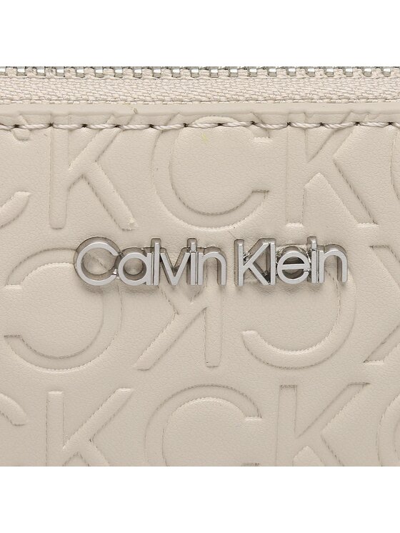 Calvin Klein Torebka Ck Must Camera Bag W/Pckt Emb Mn K60K611008 Beżowy zdjęcie nr 2