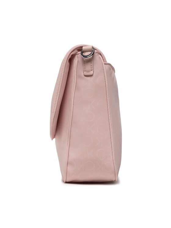 Calvin Klein Torebka Ck Must Nylon Shoulder Bag Md K60K609615 Różowy zdjęcie nr 4