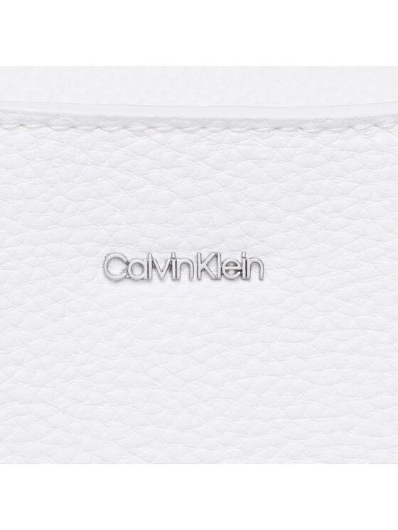 Calvin Klein Torebka Ck Must Plus Shoulder Bag Md K60K610447 Biały zdjęcie nr 2