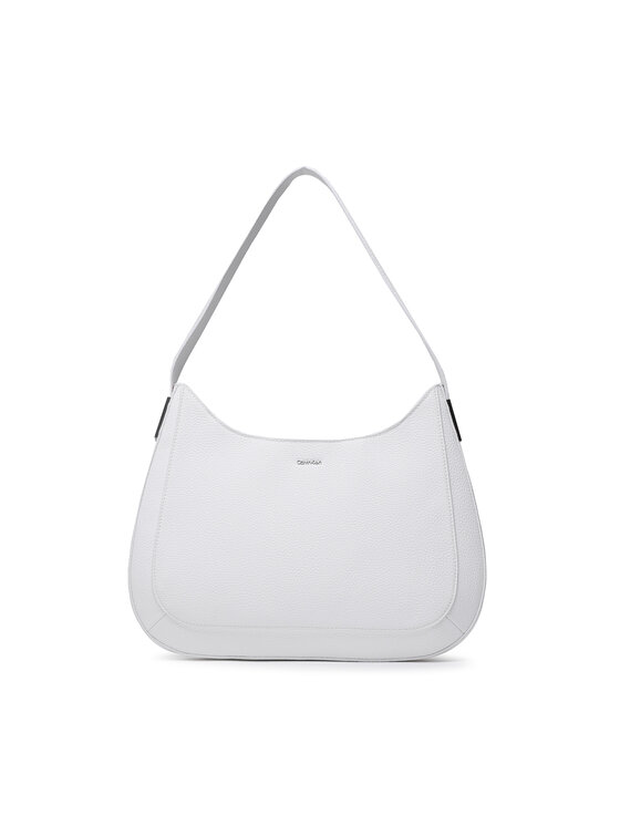 Calvin Klein Torebka Ck Must Plus Shoulder Bag Md K60K610447 Biały
