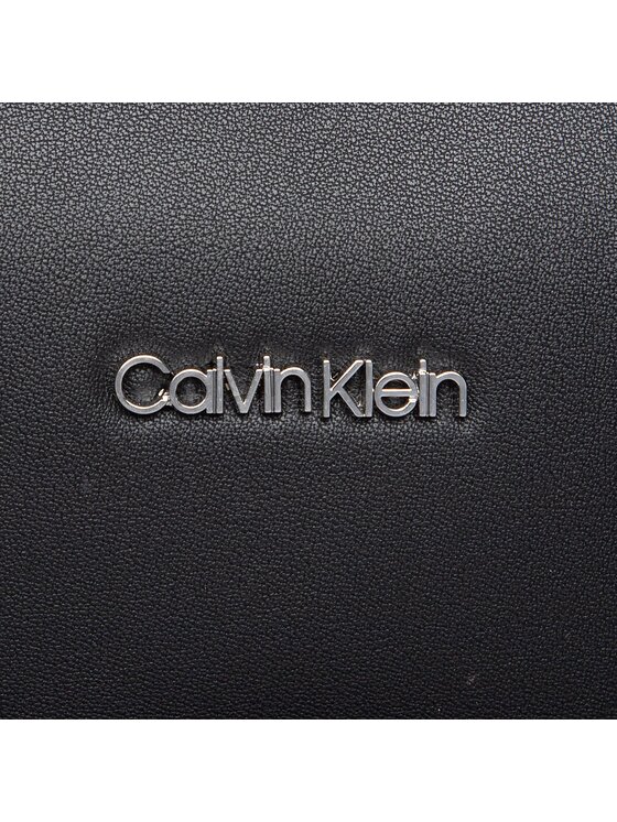 Calvin Klein Torebka Ck Must Shopper Lg W/Slip Pkt K60K609860 Czarny zdjęcie nr 2