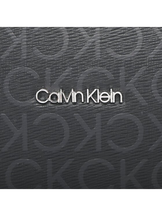 Calvin Klein Torebka Ck Must Shopper Md Epi Mono K60K609876 Czarny zdjęcie nr 2