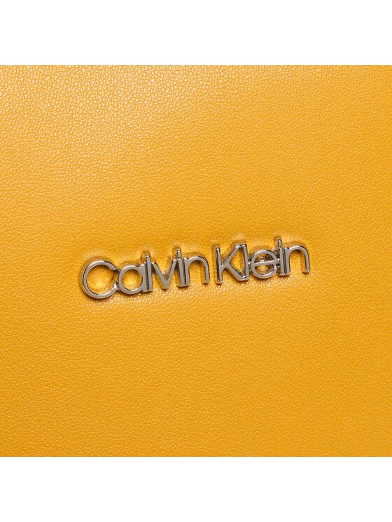 Calvin Klein Torebka Ck Must Shopper Md K60K609874 Żółty zdjęcie nr 2