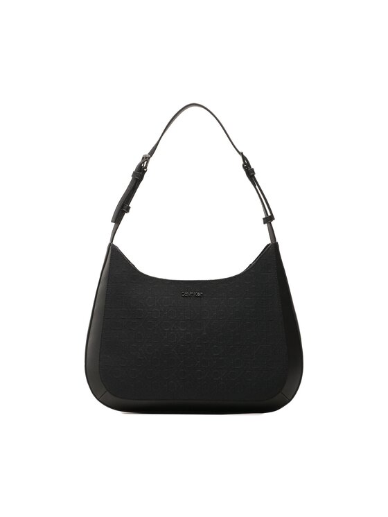 Calvin Klein Torebka Ck Must Shoulder Bag Mid Jq K60K610630 Czarny