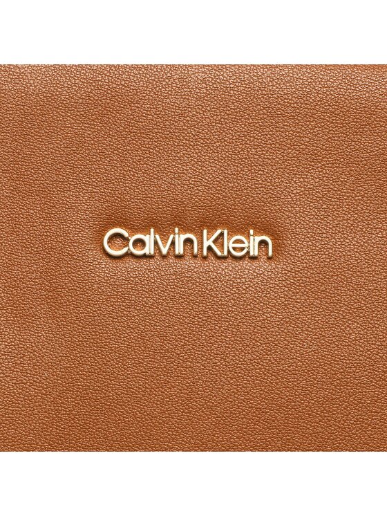 Calvin Klein Torebka Ck Must Tote Md K60K610925 Brązowy zdjęcie nr 2