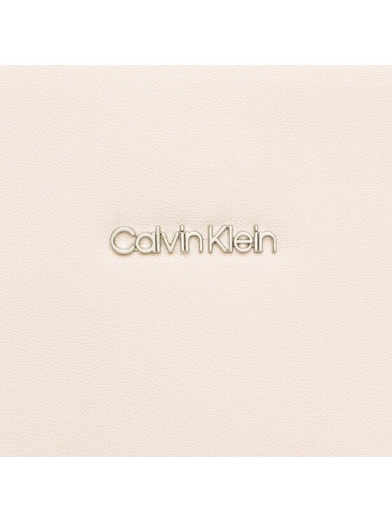 Calvin Klein Torebka Ck Must Tote Md K60K610925 Écru zdjęcie nr 2
