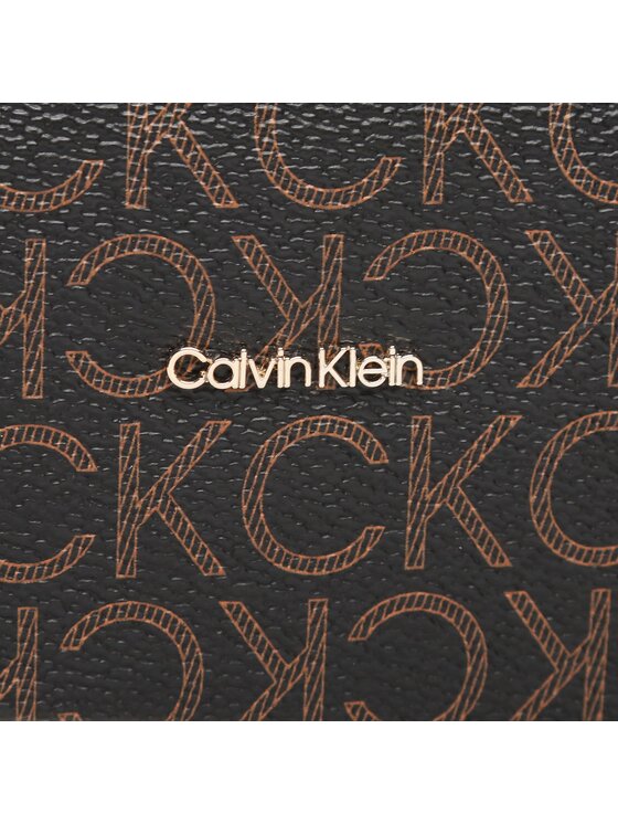 Calvin Klein Torebka Ck Must Xbody Md Mono K60K611002 Brązowy zdjęcie nr 2