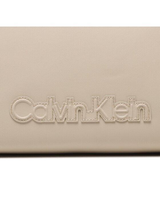 Calvin Klein Torebka Ck Neat Crossbody K60K610438 Beżowy zdjęcie nr 2