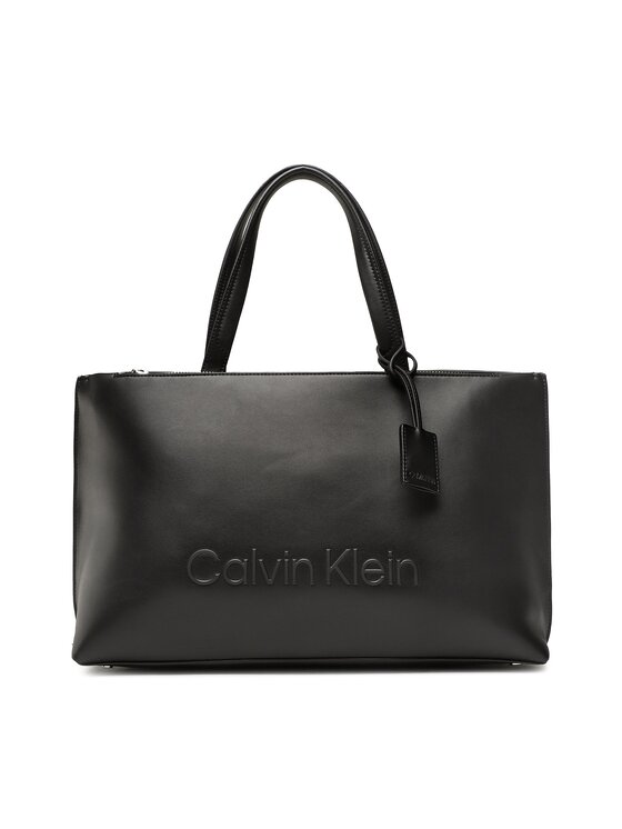 Calvin Klein Torebka Ck Set Shopped K60K610172 Czarny