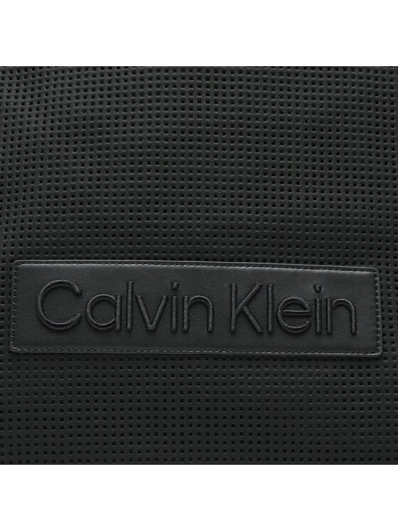 Calvin Klein Torebka Ck Summer Shopper Lg Perf K60K610642 Czarny zdjęcie nr 2