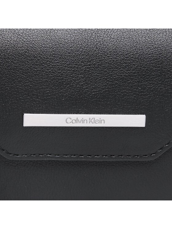 Calvin Klein Torebka Daily Dressed Crossbody W/Flap K60K610730 Czarny zdjęcie nr 2