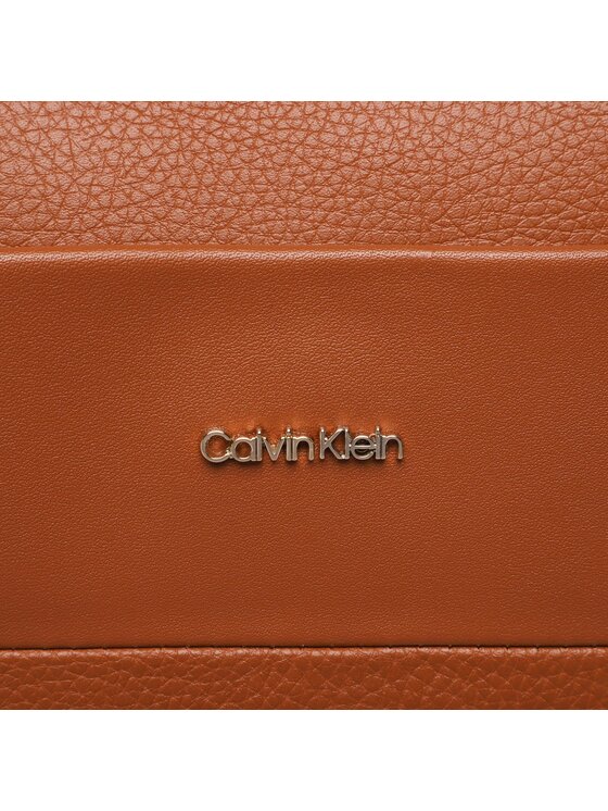 Calvin Klein Torebka Daily Dressed Shopper K60K610449 Brązowy zdjęcie nr 2