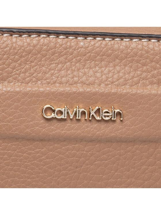 Calvin Klein Torebka Dressed Small Flap Crossbody K60K609692 Brązowy zdjęcie nr 3