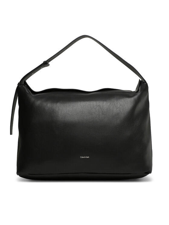 Calvin Klein Torebka Elevated Soft Shoulder Bag Lg K60K610752 Czarny