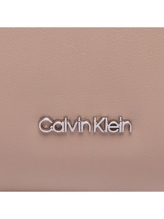 Calvin Klein Torebka Elevated Soft Shoulder Bag Sm K60K610756 Beżowy zdjęcie nr 2