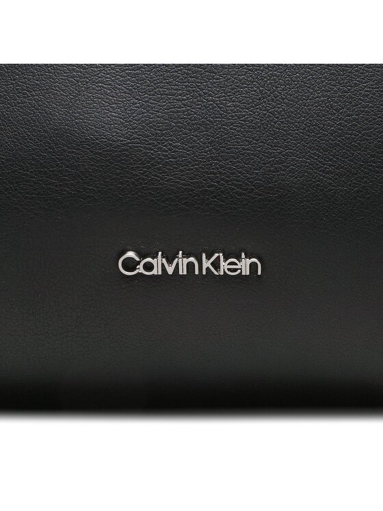 Calvin Klein Torebka Elevated Soft Shoulder Bag Sm K60K610756 Czarny zdjęcie nr 2