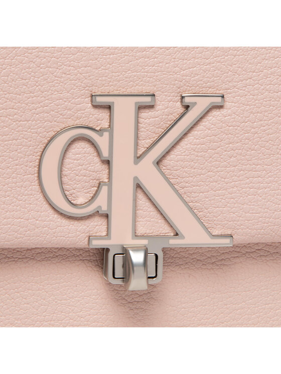 Calvin Klein Torebka Minimal Monogram Mini Top Handle K60K609289 Różowy zdjęcie nr 4