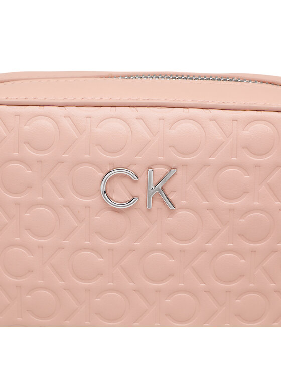 Calvin Klein Torebka Re-Lock Camera Bag Emb Mono K60K610199 Różowy zdjęcie nr 2