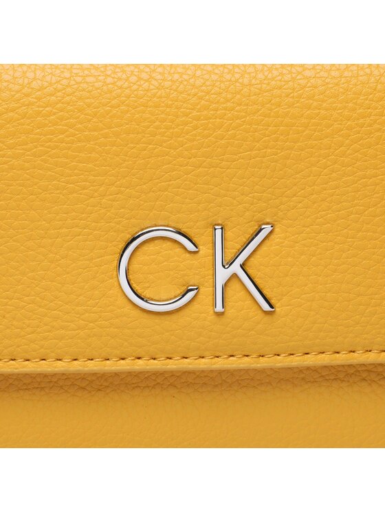 Calvin Klein Torebka Re-Lock Dbl Crossbody Bag Pbl K60K609140 Żółty zdjęcie nr 2