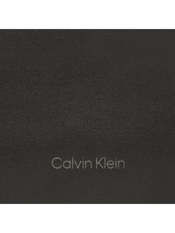 Calvin Klein Torebka Re-Lock Dbl Shoulder Bag Perf K60K610620 Czarny zdjęcie nr 3