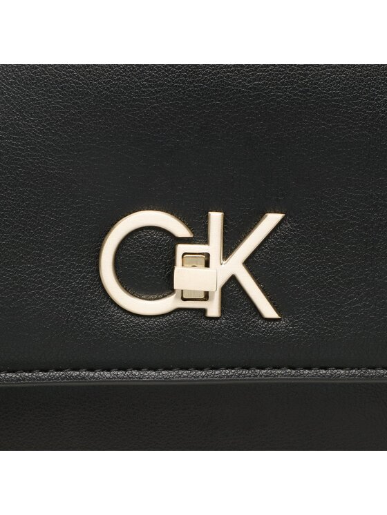 Calvin Klein Torebka Re-Lock Ew Conv Crossboody K60K610749 Czarny zdjęcie nr 3