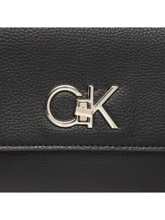 Calvin Klein Torebka Re-Lock Ew Conv Xbody Pbl K60K609395 Czarny zdjęcie nr 3