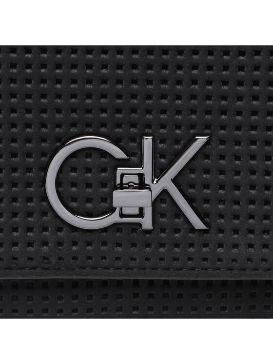Calvin Klein Torebka Re-Lock Ew Conv Xbody Perf K60K610634 Czarny zdjęcie nr 2
