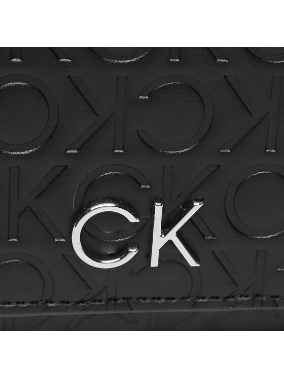 Calvin Klein Torebka Re-Lock Mini Bag Emb Mono K60K610232 Czarny zdjęcie nr 2