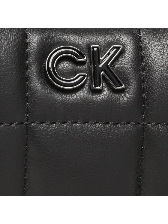 Calvin Klein Torebka Re-Lock Quil Cress Mini Bag K60K610442 Czarny zdjęcie nr 2
