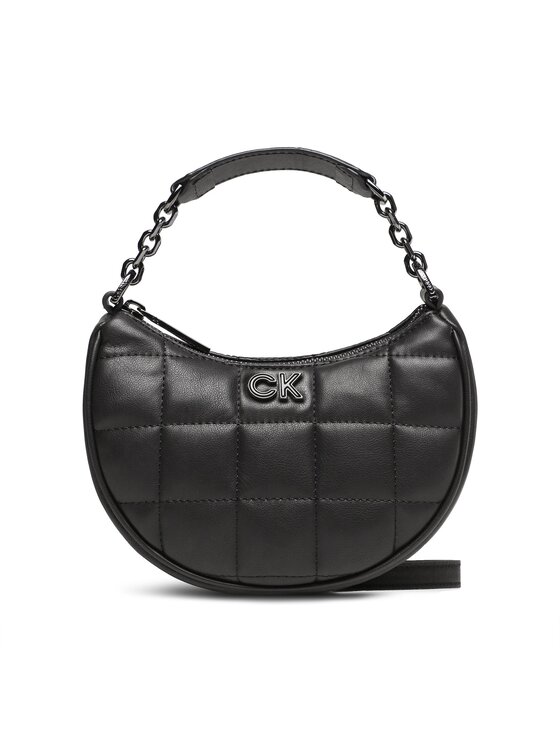 Calvin Klein Torebka Re-Lock Quil Cress Mini Bag K60K610442 Czarny