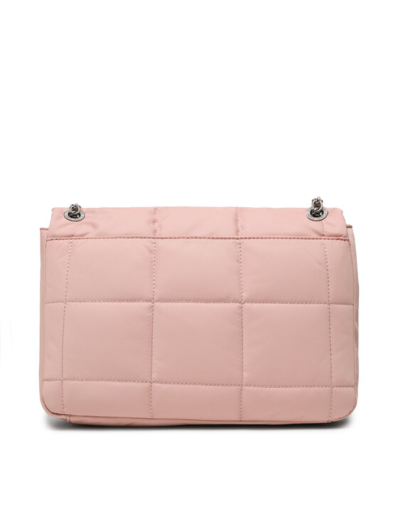Calvin Klein Torebka Re-Lock Quilt Shoulder Bag Nyl K60K610639 Różowy zdjęcie nr 4