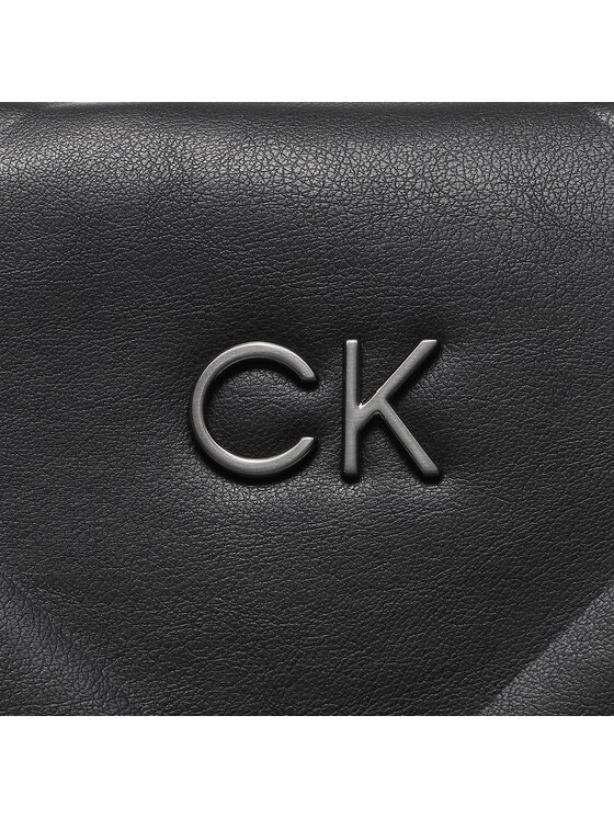 Calvin Klein Torebka Re-Lock Quilt tote Lg K60K610761 Czarny zdjęcie nr 2