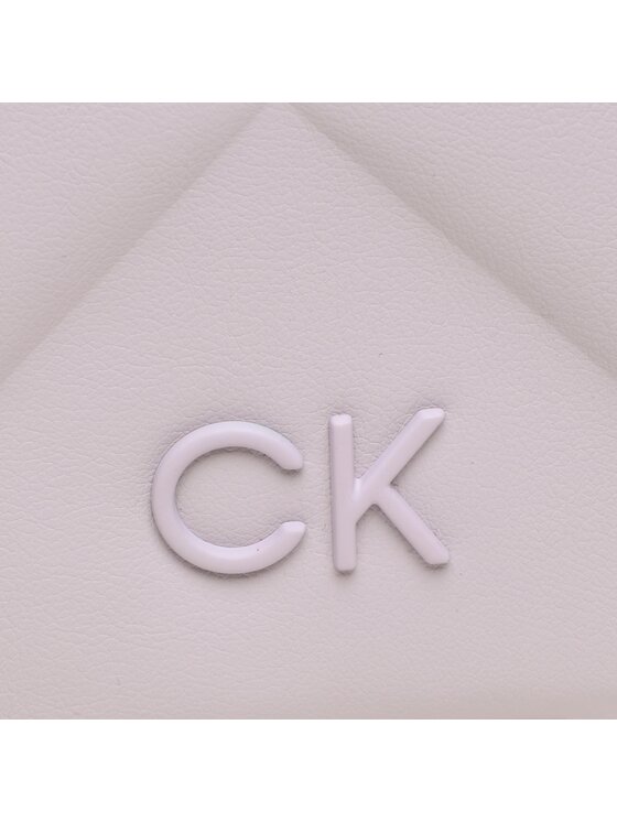 Calvin Klein Torebka Re-Lock Qult Shoulder Bag K60K611021 Fioletowy zdjęcie nr 2