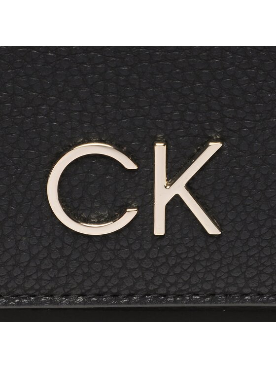 Calvin Klein Torebka Re-Lock Shoulder Bag W/Flap K60K610455 Czarny zdjęcie nr 2