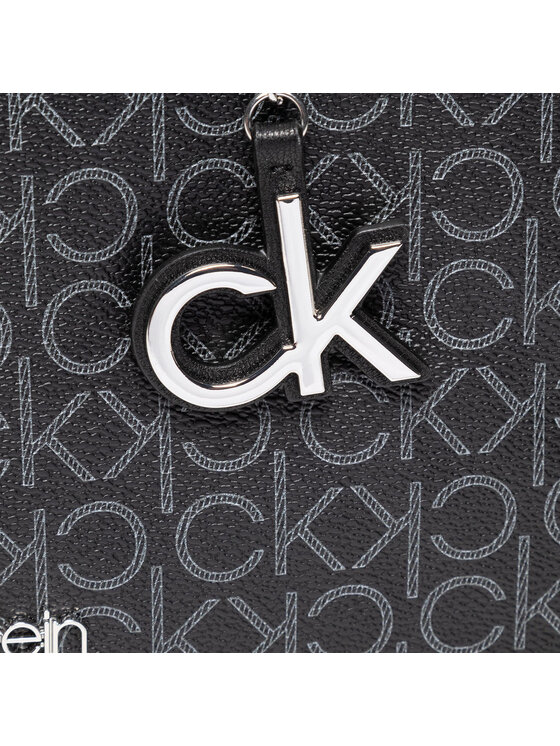 Calvin Klein Torebka Shopper Md K60K607427 Czarny zdjęcie nr 2