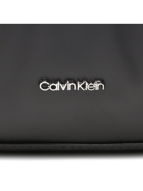 Calvin Klein Torebka Soft Cres Shoulder Bag Md K60K610421 Czarny zdjęcie nr 2