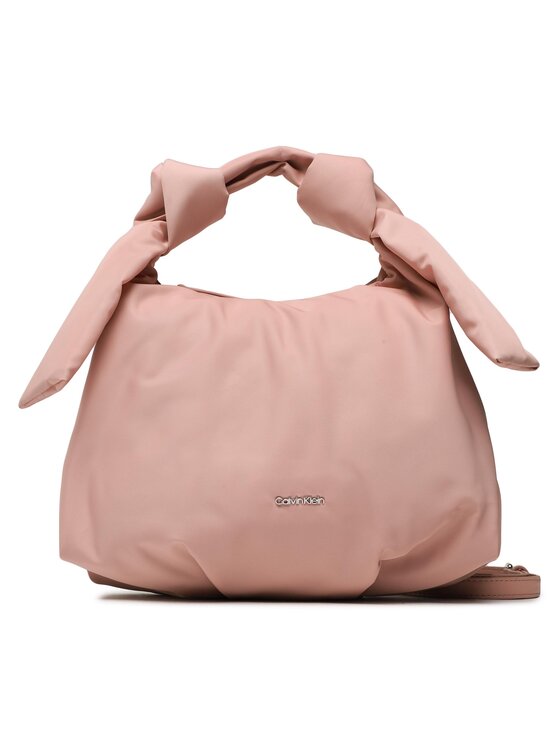 Calvin Klein Torebka Soft Nappa Crossbody Textile K60K610184 Różowy