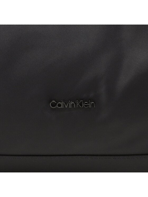 Calvin Klein Torebka Soft Nylon Shoulder Bag Lg K60K610647 Czarny zdjęcie nr 2