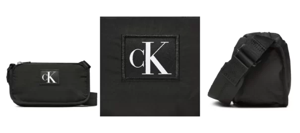 Calvin Klein Jeans Torebka City Nylon Ew Camera Bag K60K610854 Czarny
